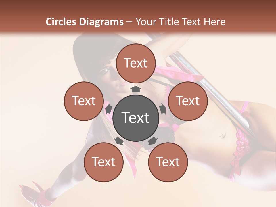 Only Temptation Beautiful PowerPoint Template