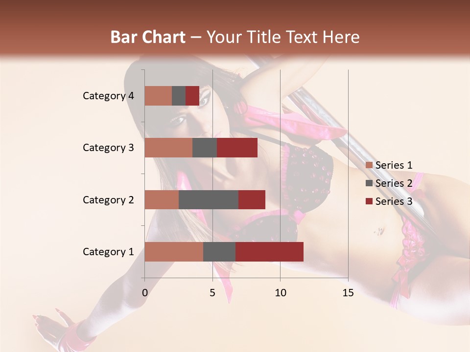 Only Temptation Beautiful PowerPoint Template