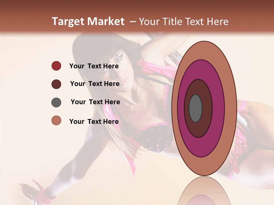 Only Temptation Beautiful PowerPoint Template