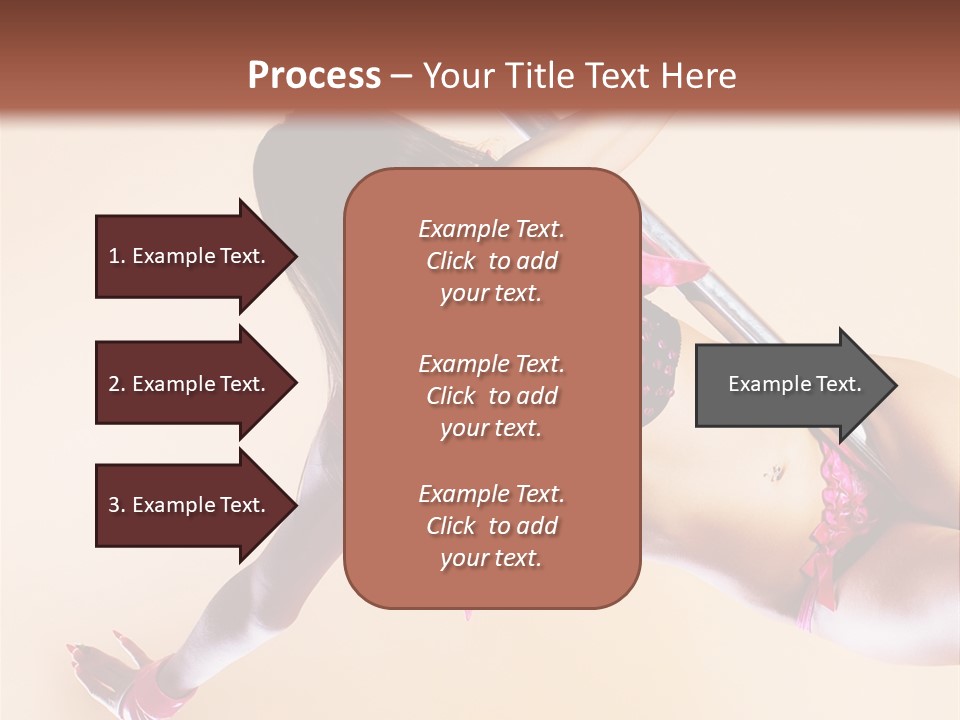 Only Temptation Beautiful PowerPoint Template