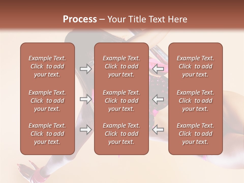 Only Temptation Beautiful PowerPoint Template