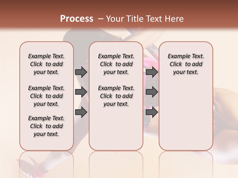 Only Temptation Beautiful PowerPoint Template