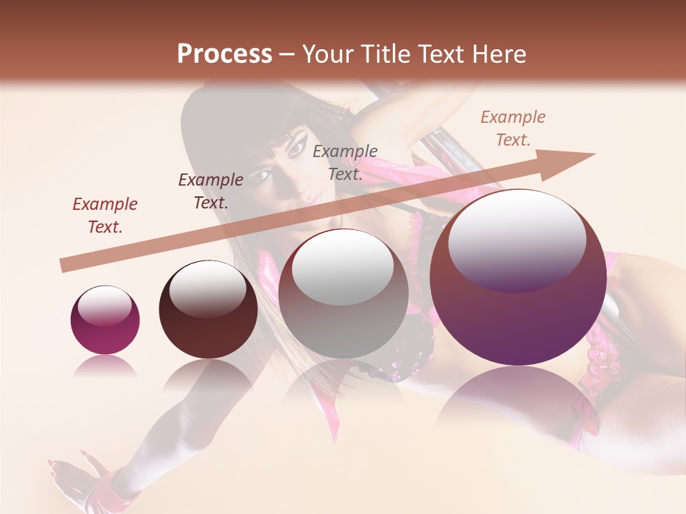 Only Temptation Beautiful PowerPoint Template