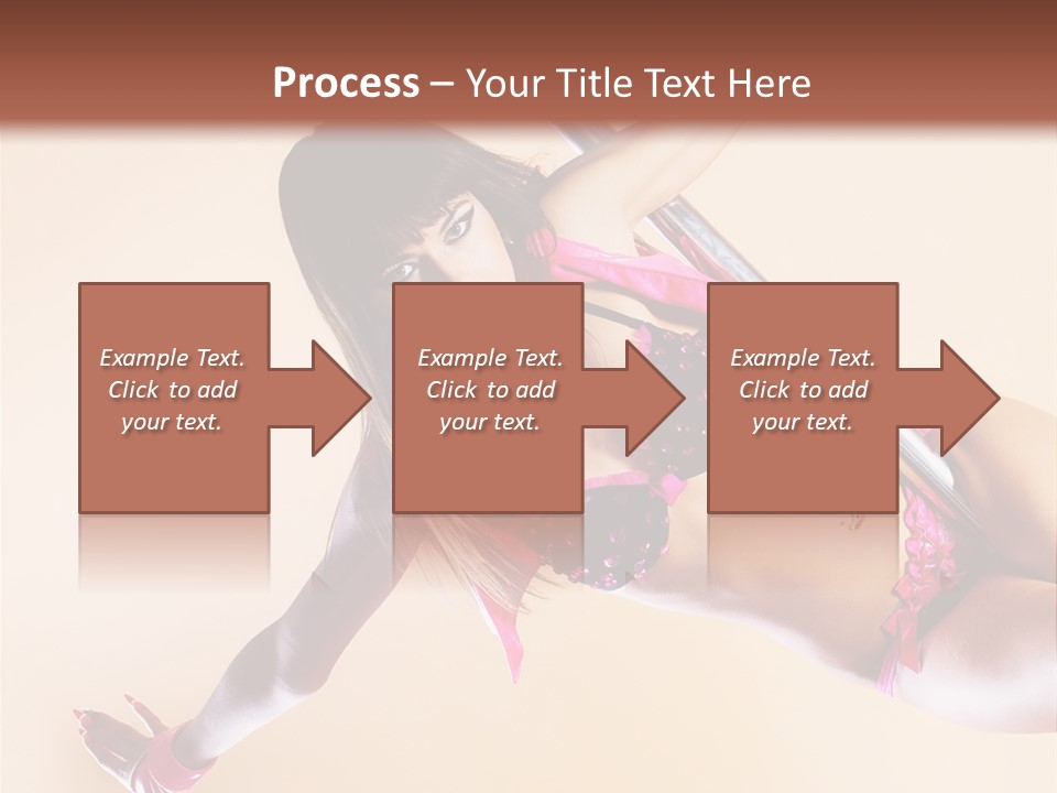 Only Temptation Beautiful PowerPoint Template