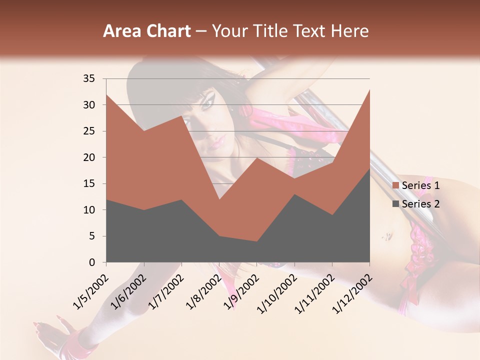 Only Temptation Beautiful PowerPoint Template