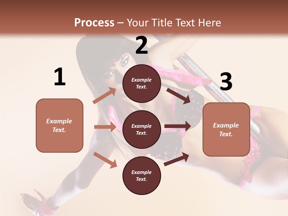 Only Temptation Beautiful PowerPoint Template