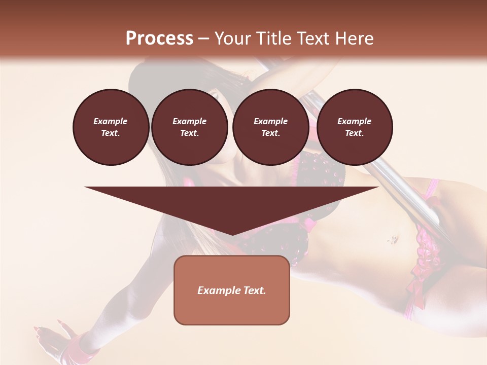 Only Temptation Beautiful PowerPoint Template