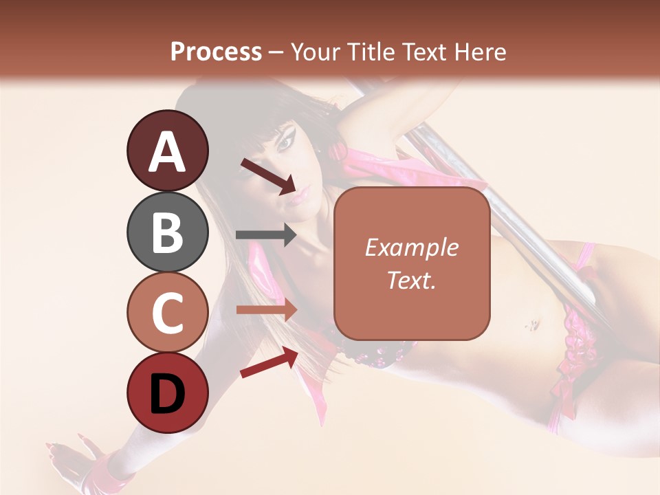 Only Temptation Beautiful PowerPoint Template