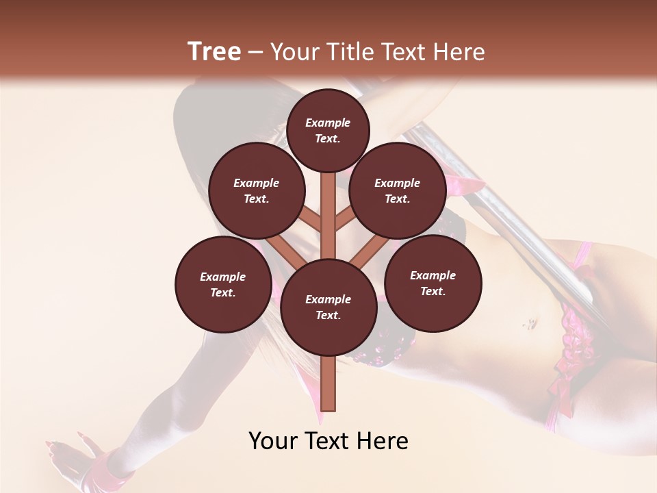 Only Temptation Beautiful PowerPoint Template