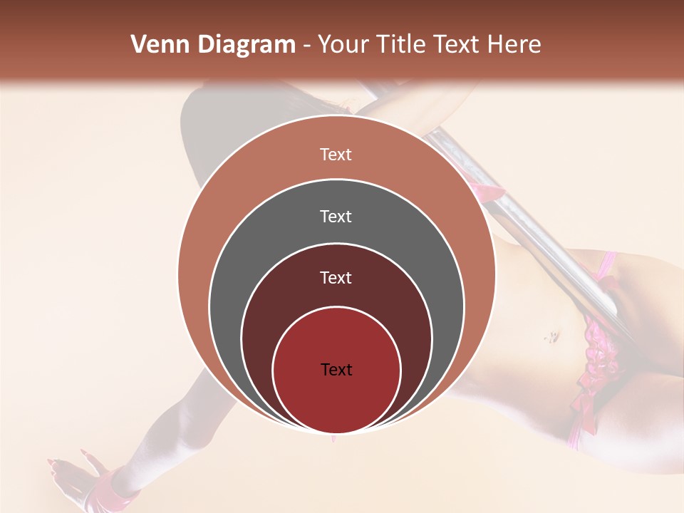 Only Temptation Beautiful PowerPoint Template