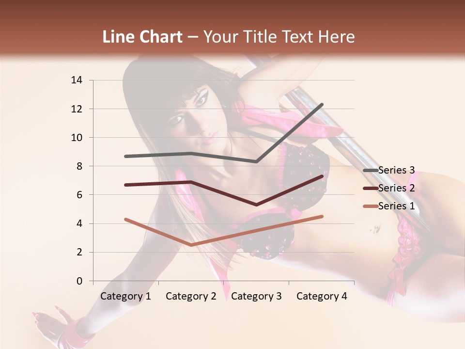 Only Temptation Beautiful PowerPoint Template