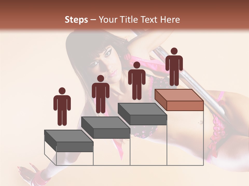 Only Temptation Beautiful PowerPoint Template