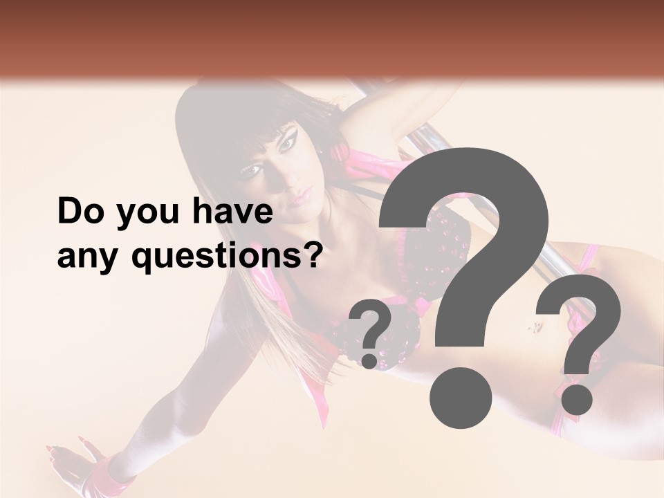 Only Temptation Beautiful PowerPoint Template