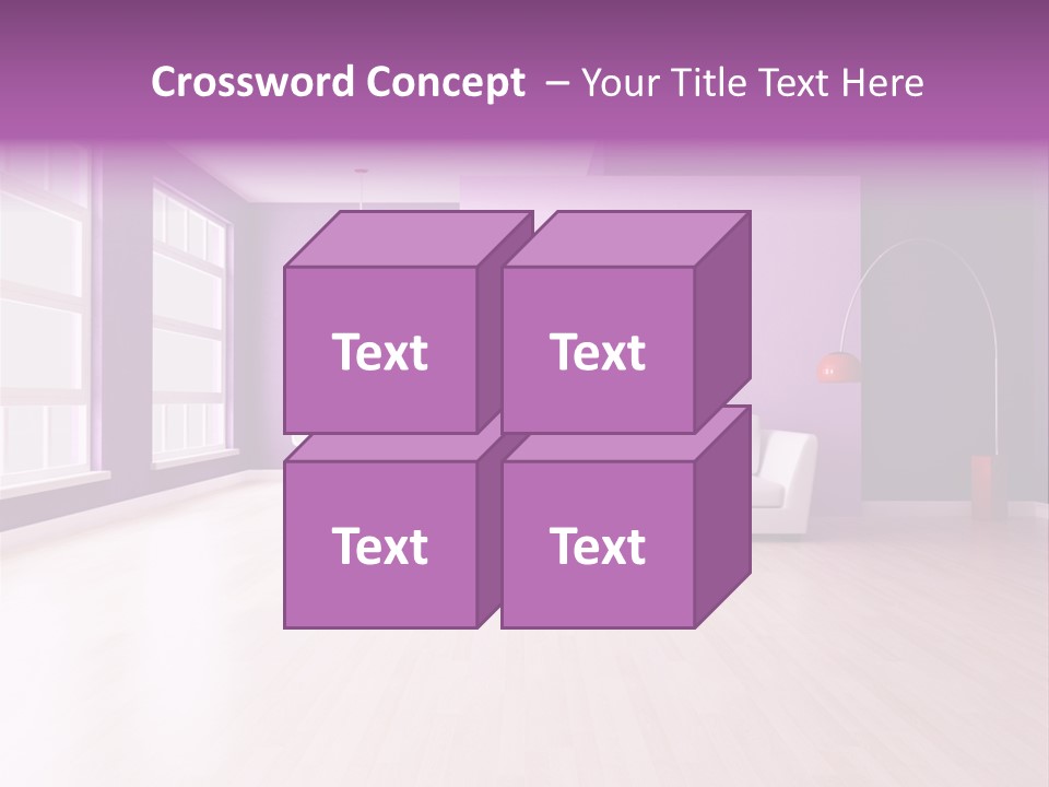 Lifestyle Couch Rendering PowerPoint Template