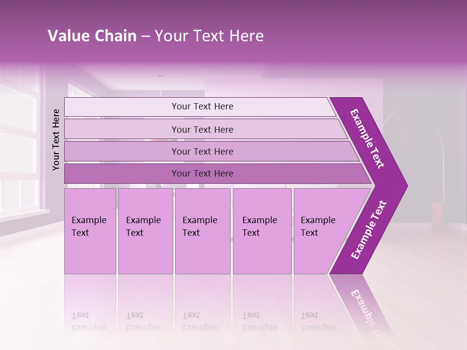 Lifestyle Couch Rendering PowerPoint Template