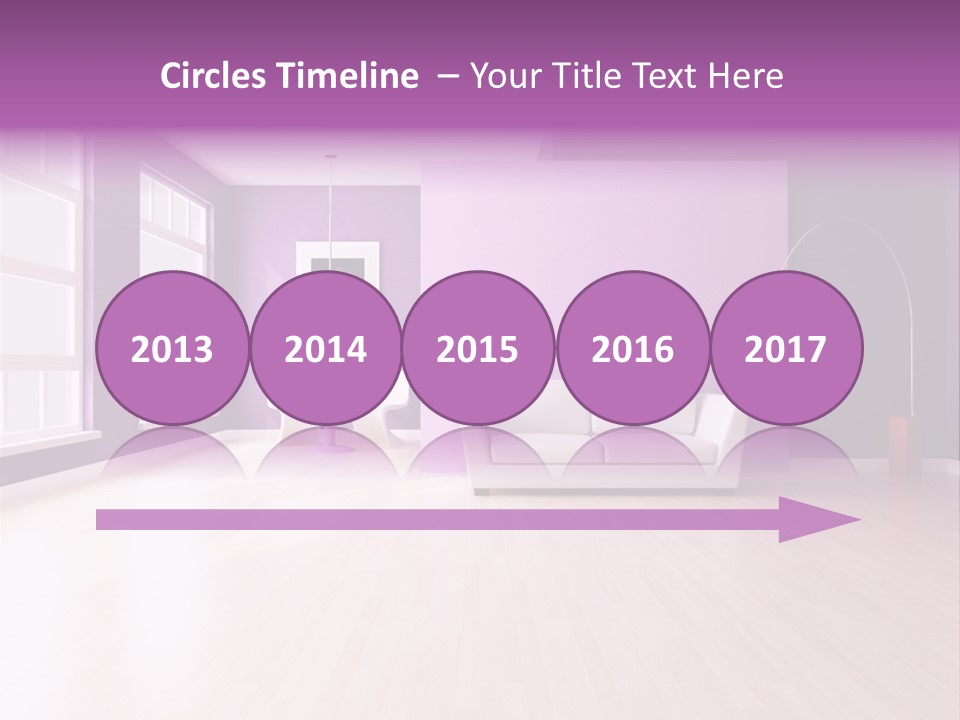 Lifestyle Couch Rendering PowerPoint Template