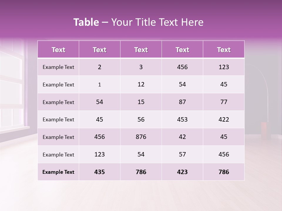 Lifestyle Couch Rendering PowerPoint Template