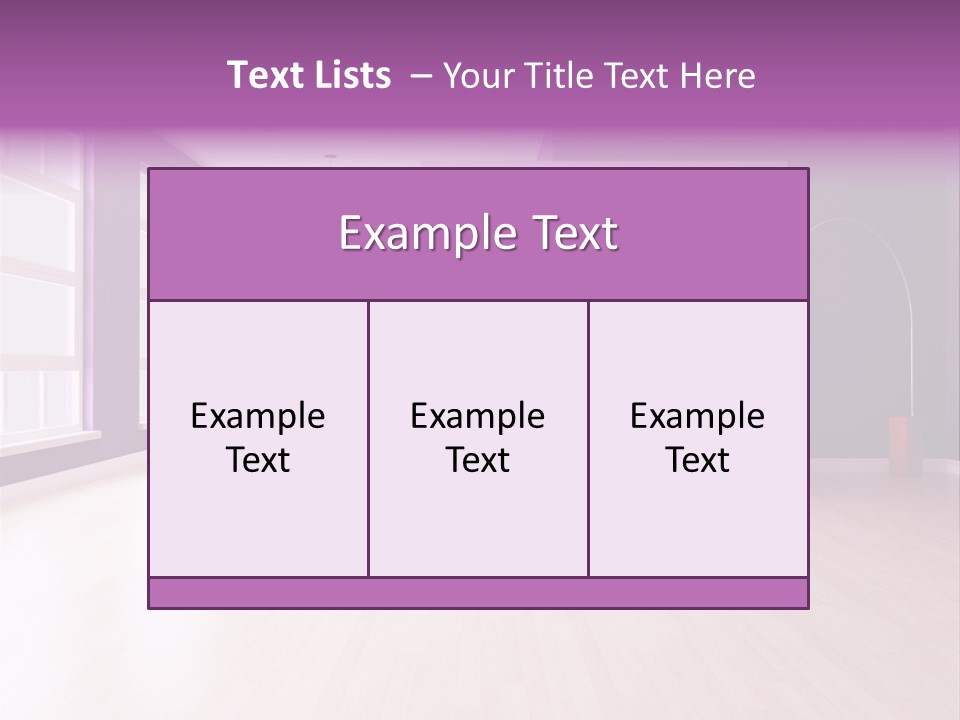 Lifestyle Couch Rendering PowerPoint Template