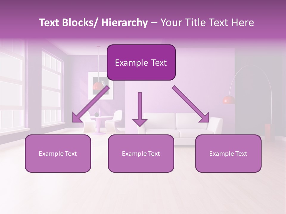 Lifestyle Couch Rendering PowerPoint Template