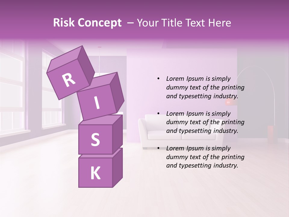 Lifestyle Couch Rendering PowerPoint Template