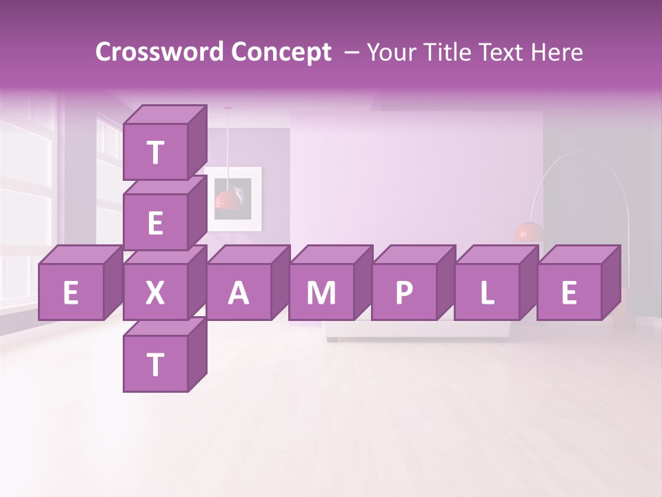 Lifestyle Couch Rendering PowerPoint Template