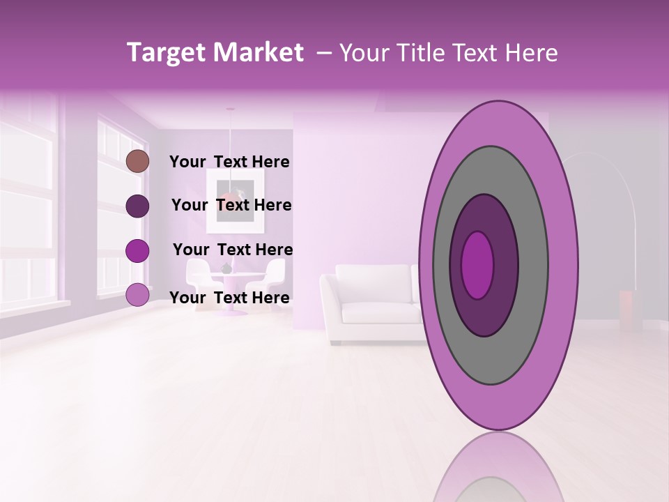 Lifestyle Couch Rendering PowerPoint Template