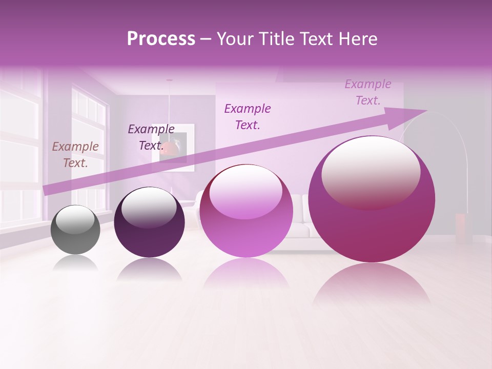 Lifestyle Couch Rendering PowerPoint Template