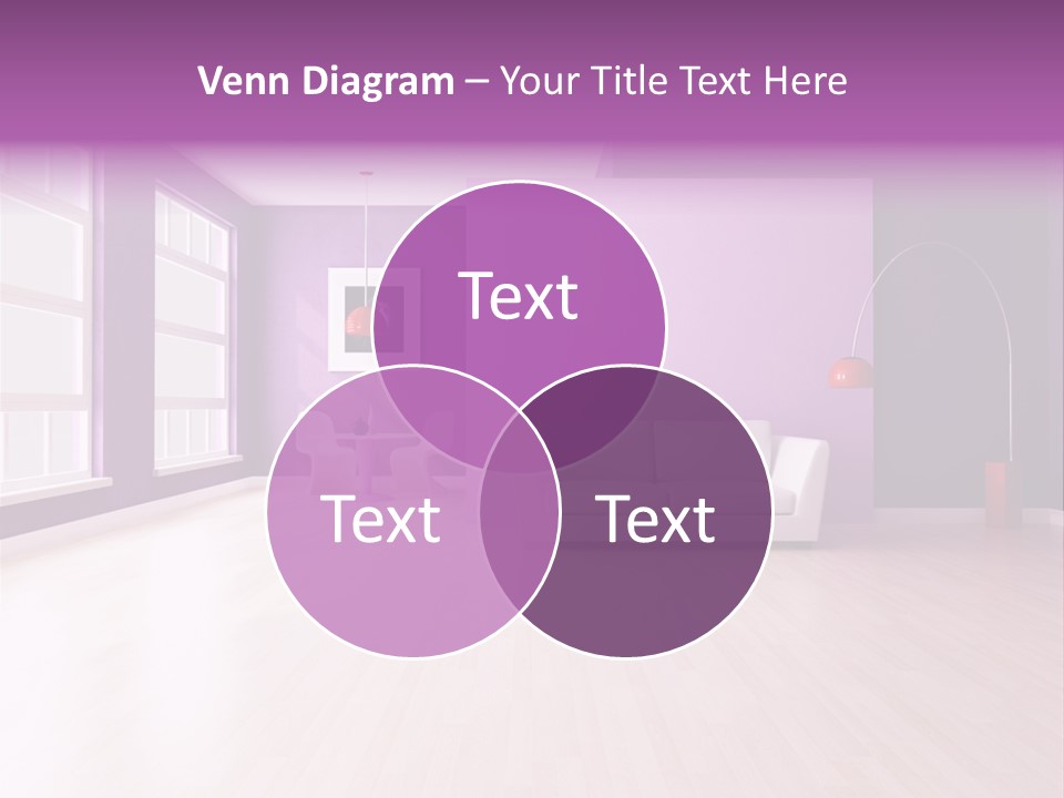 Lifestyle Couch Rendering PowerPoint Template
