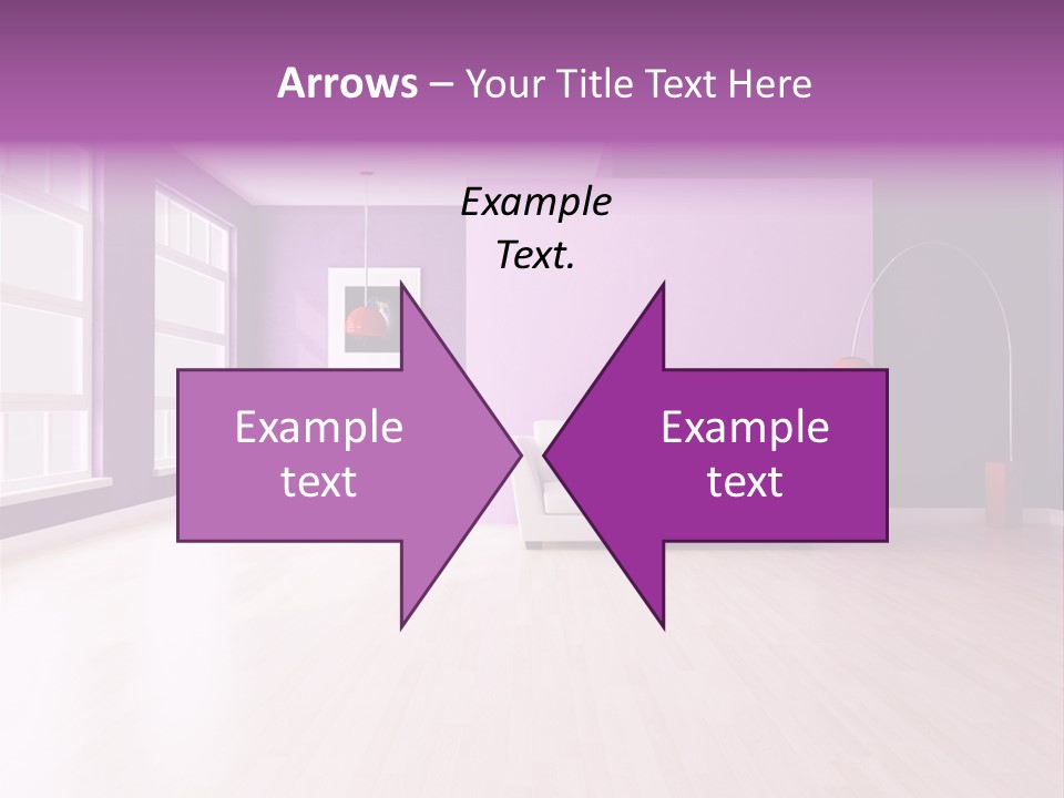 Lifestyle Couch Rendering PowerPoint Template