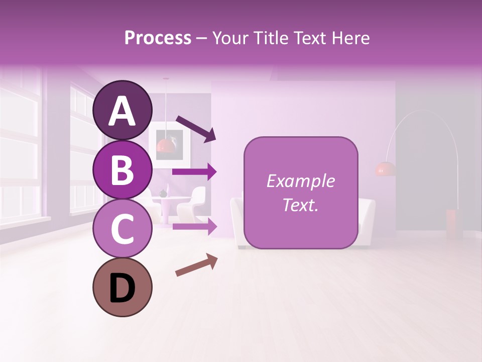 Lifestyle Couch Rendering PowerPoint Template
