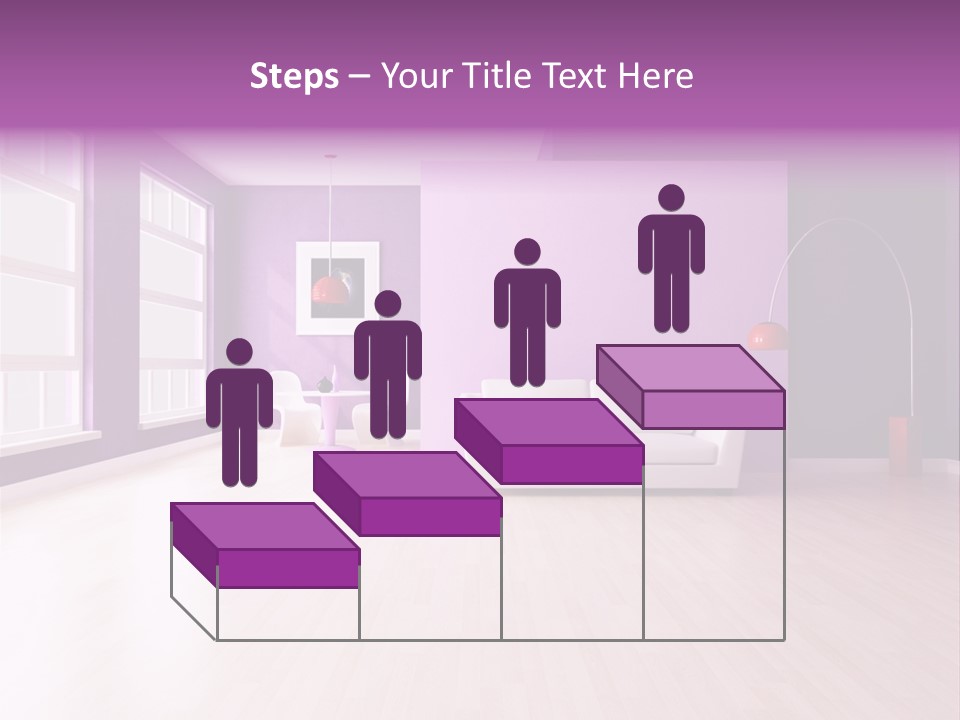 Lifestyle Couch Rendering PowerPoint Template