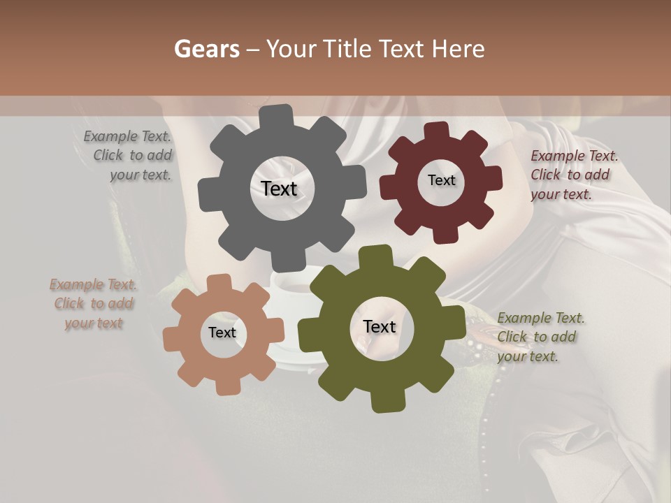 Cup Model Style PowerPoint Template