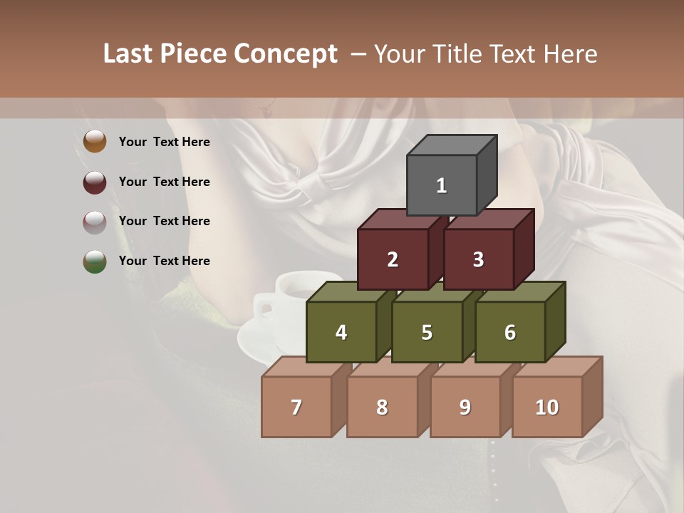 Cup Model Style PowerPoint Template