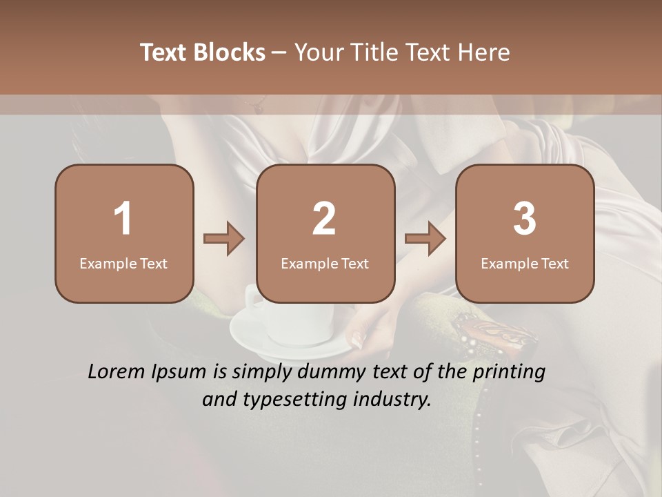 Cup Model Style PowerPoint Template