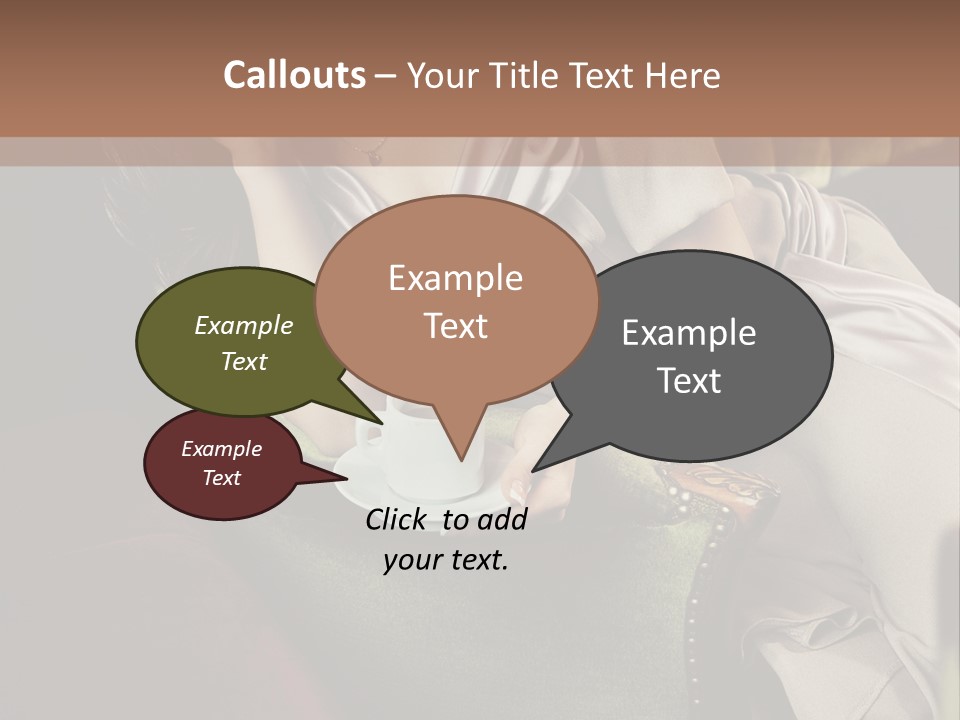 Cup Model Style PowerPoint Template