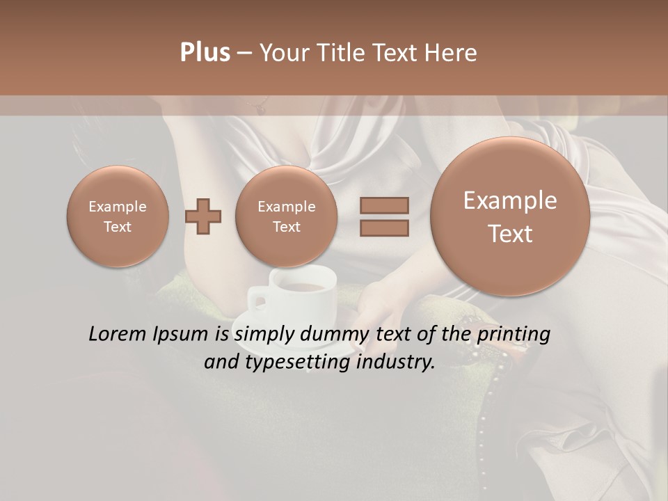 Cup Model Style PowerPoint Template