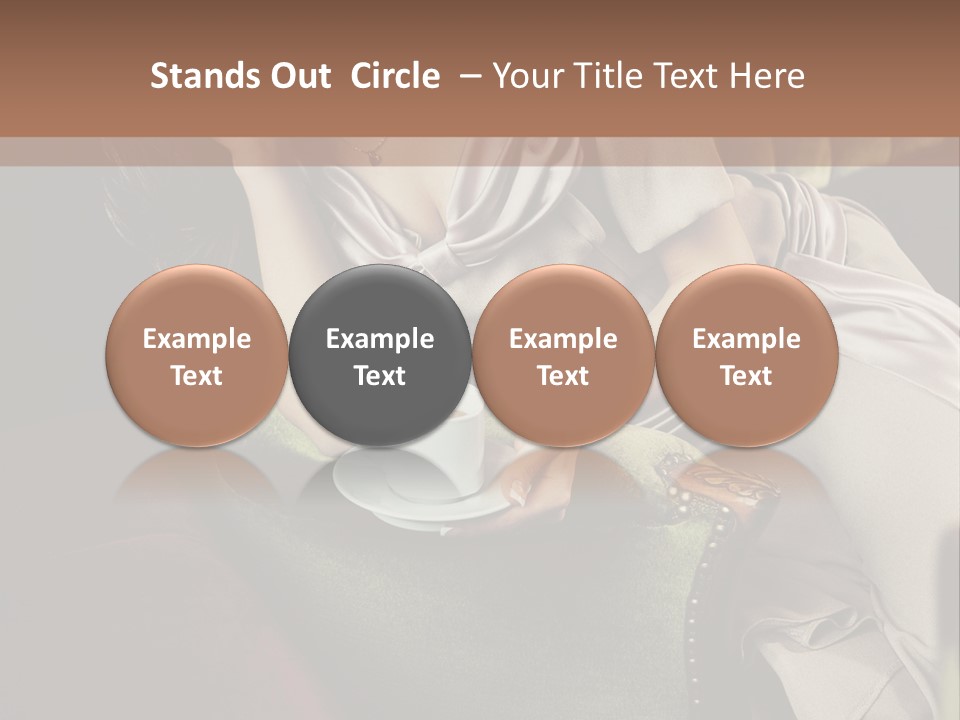 Cup Model Style PowerPoint Template