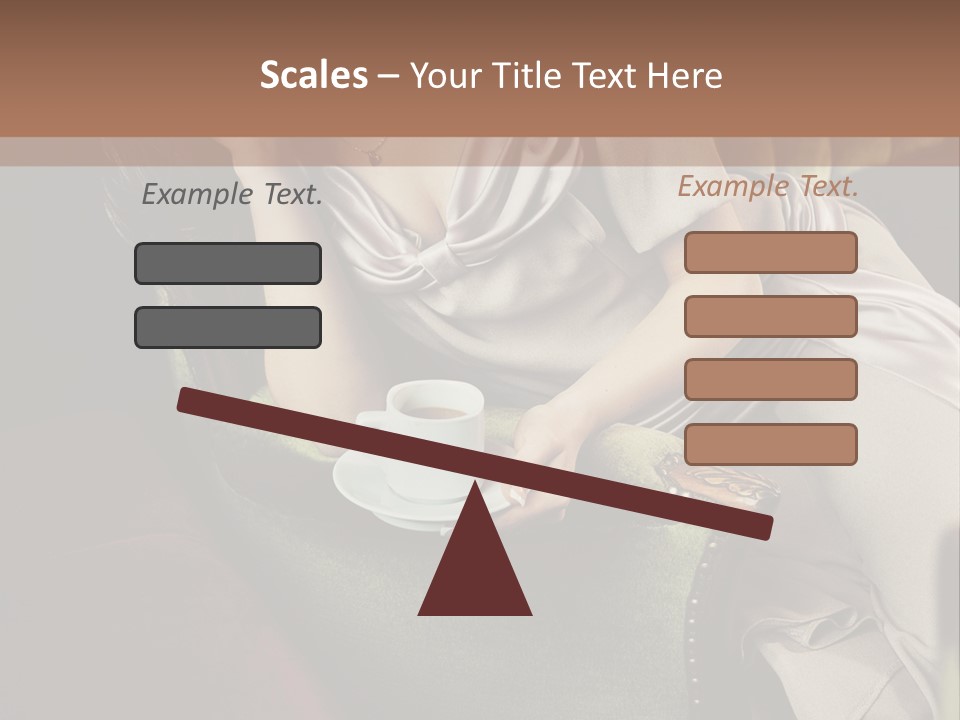 Cup Model Style PowerPoint Template