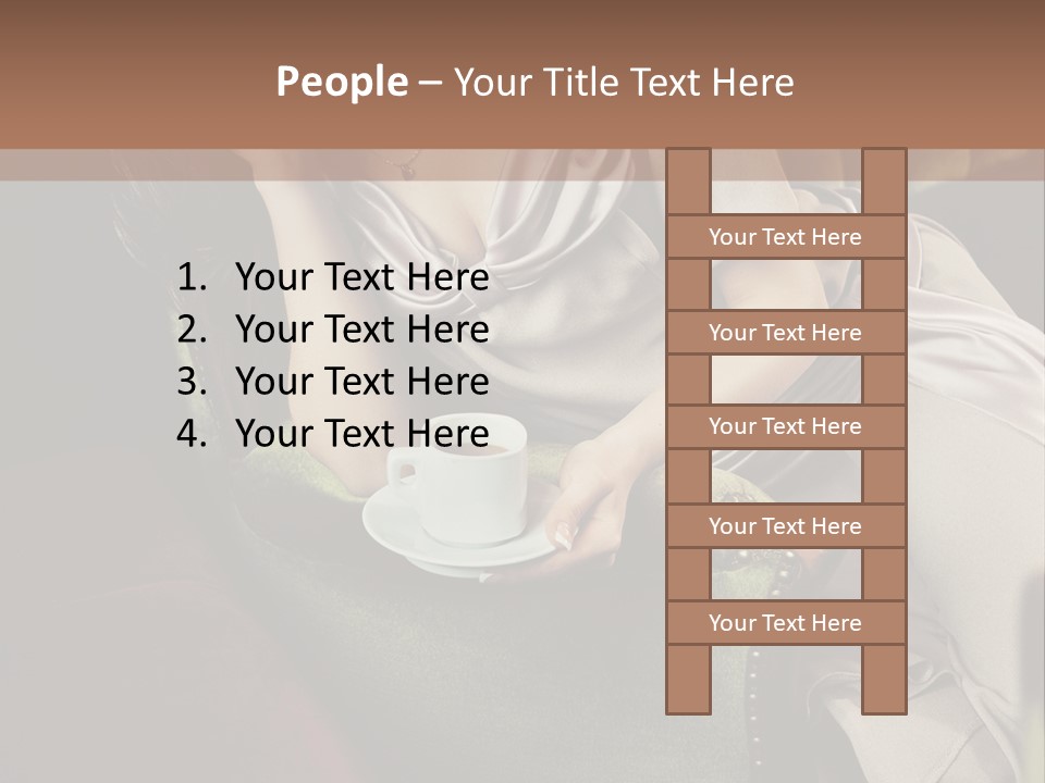 Cup Model Style PowerPoint Template