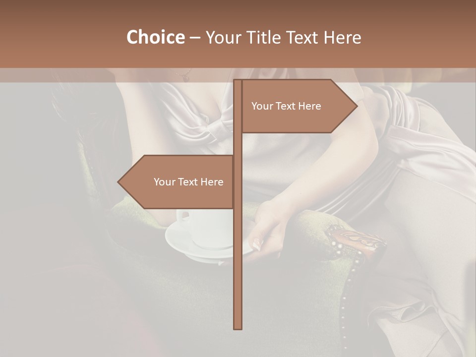 Cup Model Style PowerPoint Template