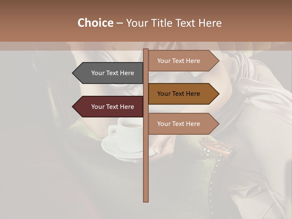 Cup Model Style PowerPoint Template