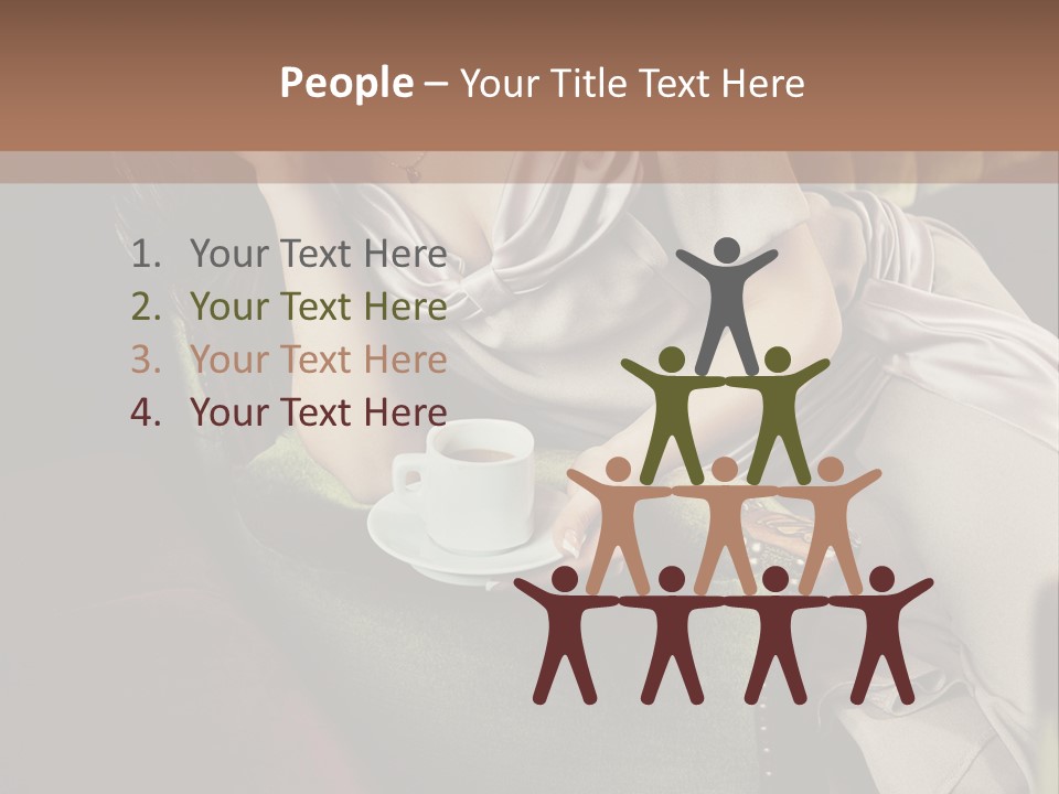 Cup Model Style PowerPoint Template