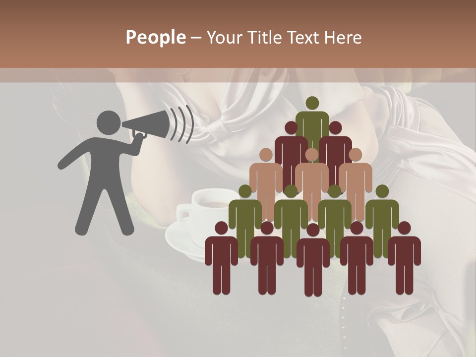 Cup Model Style PowerPoint Template