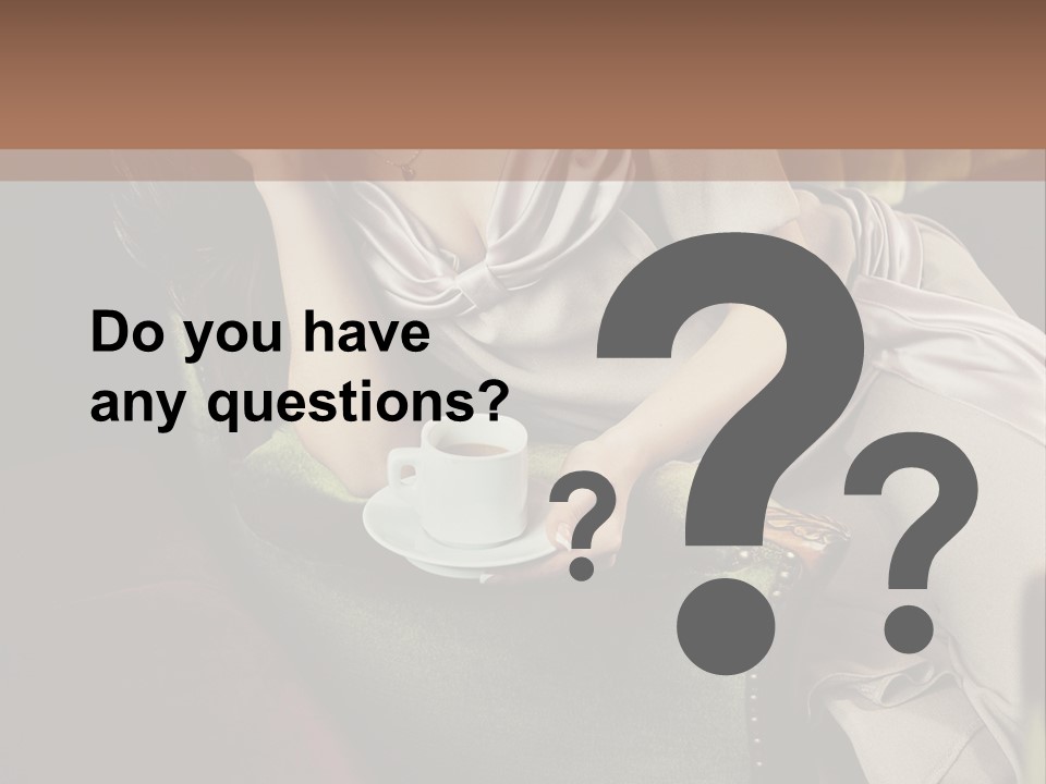 Cup Model Style PowerPoint Template