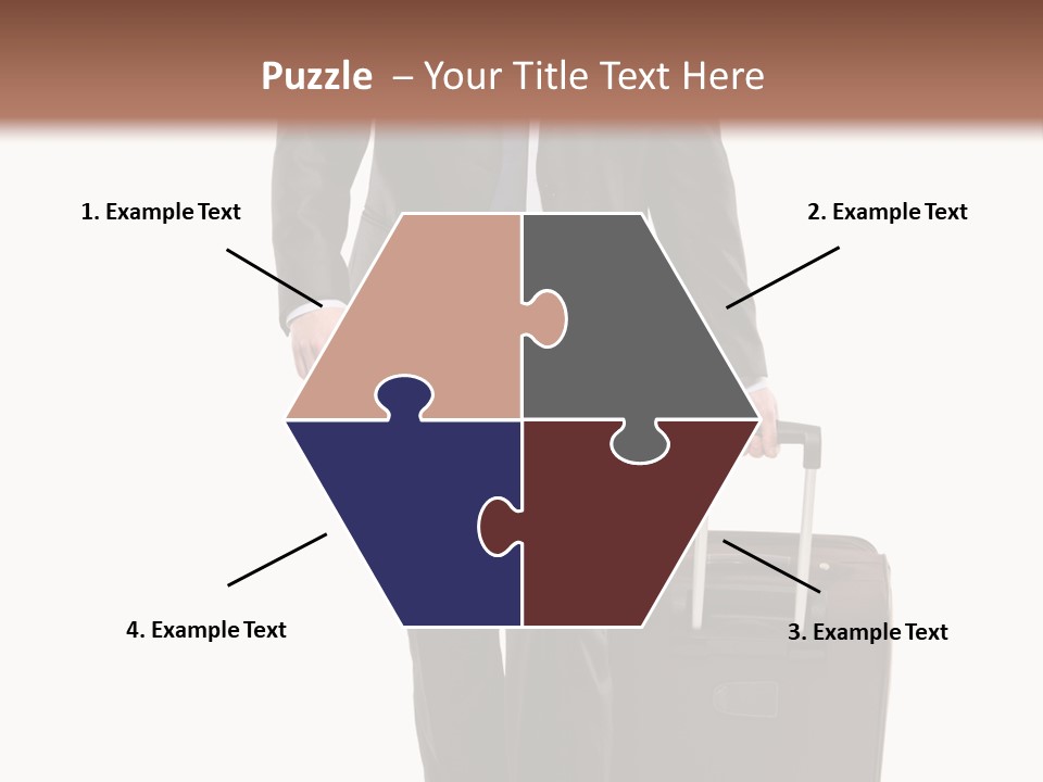 Man Facial Smile PowerPoint Template