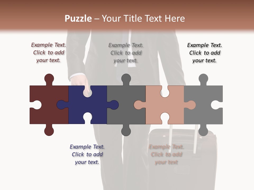 Man Facial Smile PowerPoint Template