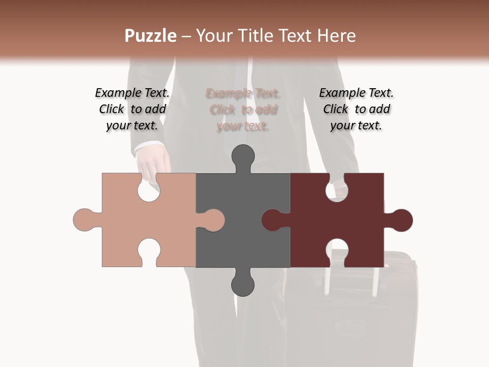 Man Facial Smile PowerPoint Template