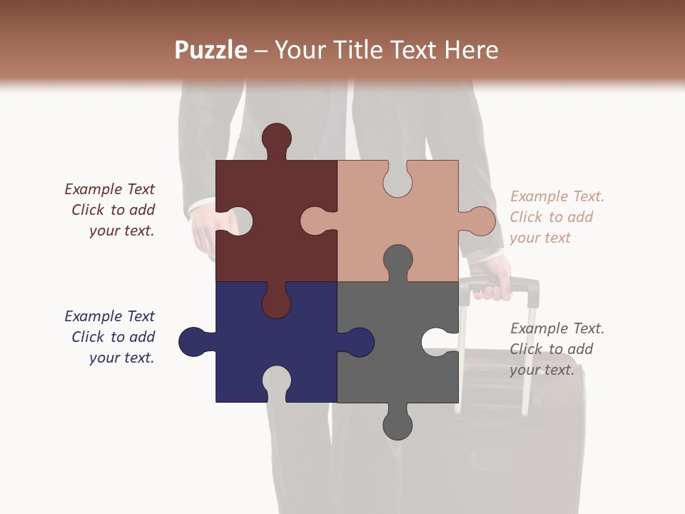 Man Facial Smile PowerPoint Template