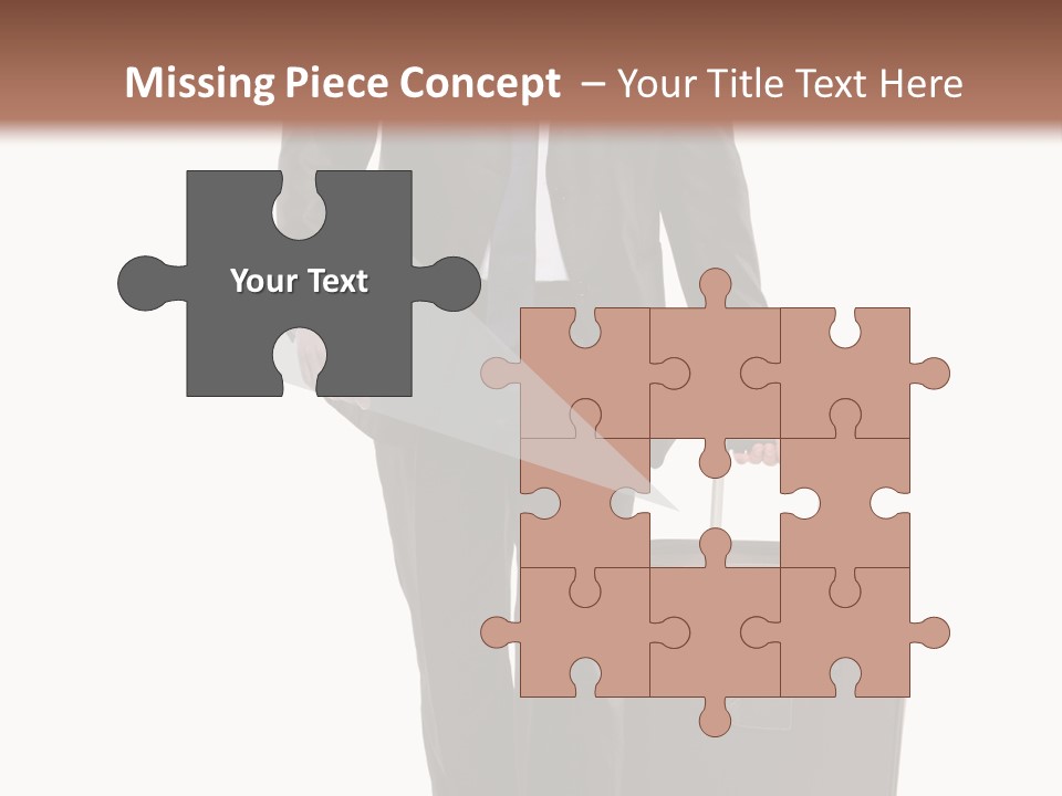 Man Facial Smile PowerPoint Template