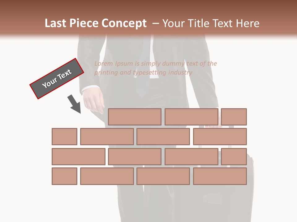 Man Facial Smile PowerPoint Template